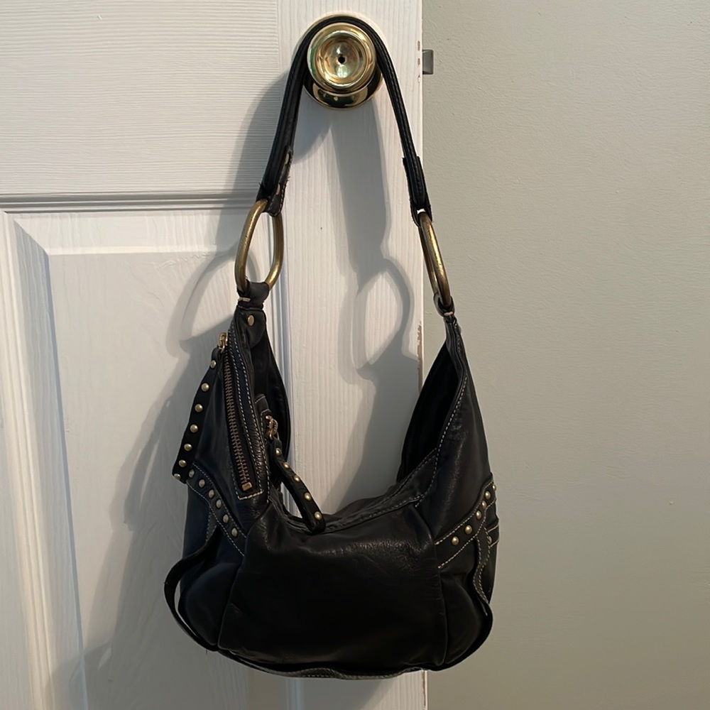 Kenneth Cole Leather hobo bag